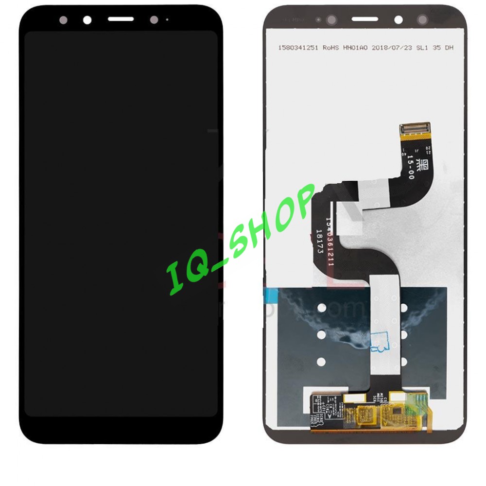 Дисплей Xiaomi Mi A2, Redmi 6x, с тачскрином, Black