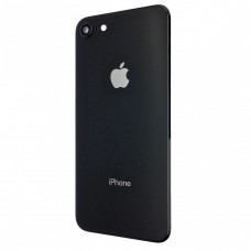 Задняя крышка iPhone 8, с стеклом камеры, Black