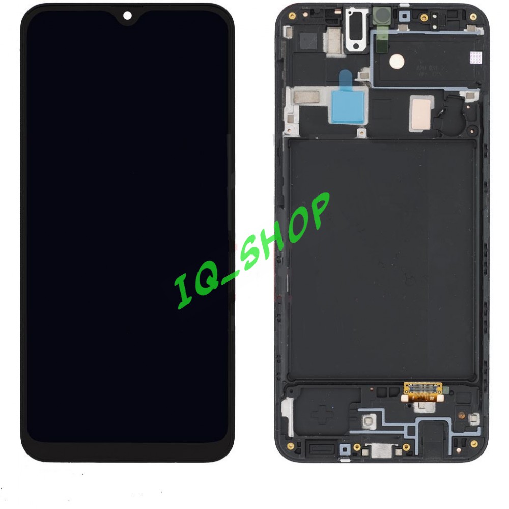 модуль дисплей Samsung A205 Galaxy A20 2019, с тачскрином, Black