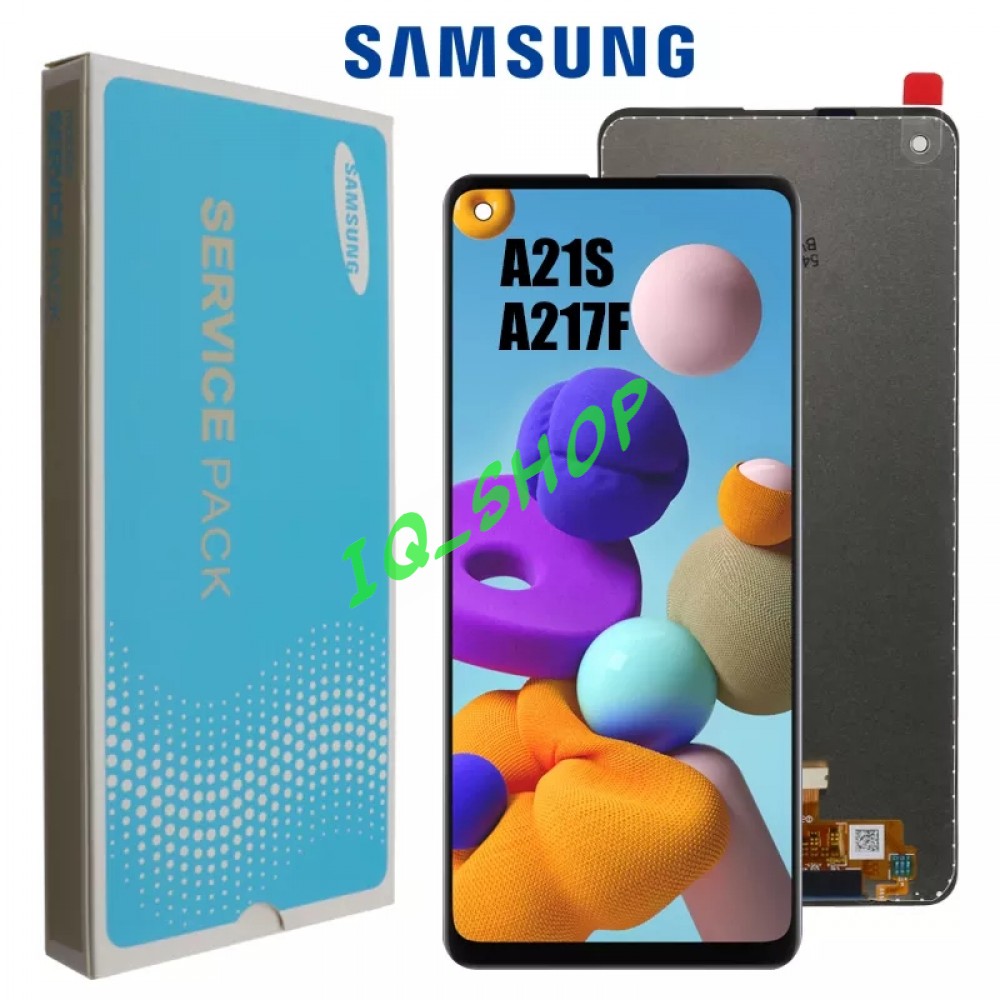 Дисплей Samsung A217 Galaxy A21s 2020, с тачскрином, Black