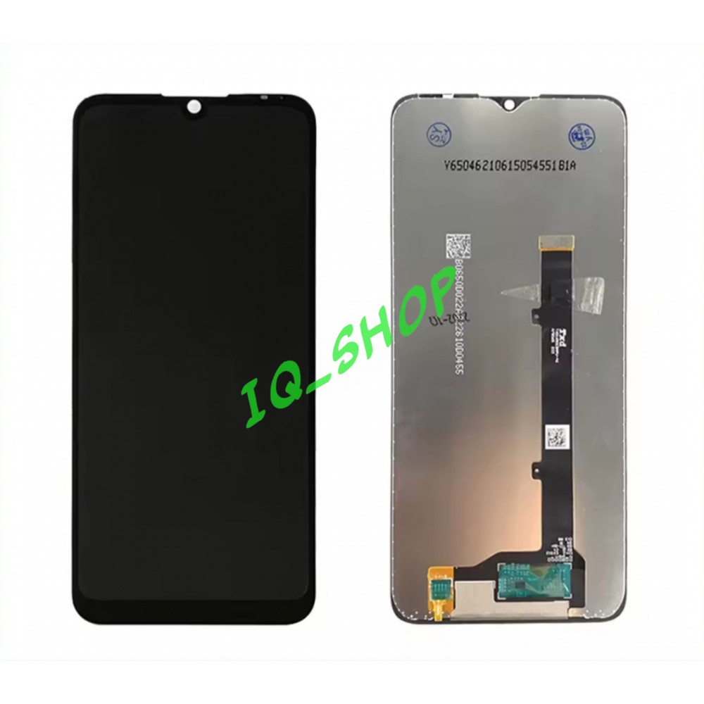 Дисплей для  телефона Zte A51 2021/A71 2021, чорний, з тачскрином, ORIG