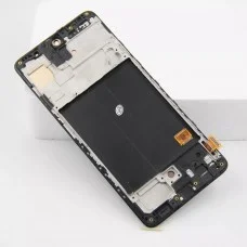 Оригинал дисплей Samsung A515 Galaxy A51, Amoled в рамке(Full Size)