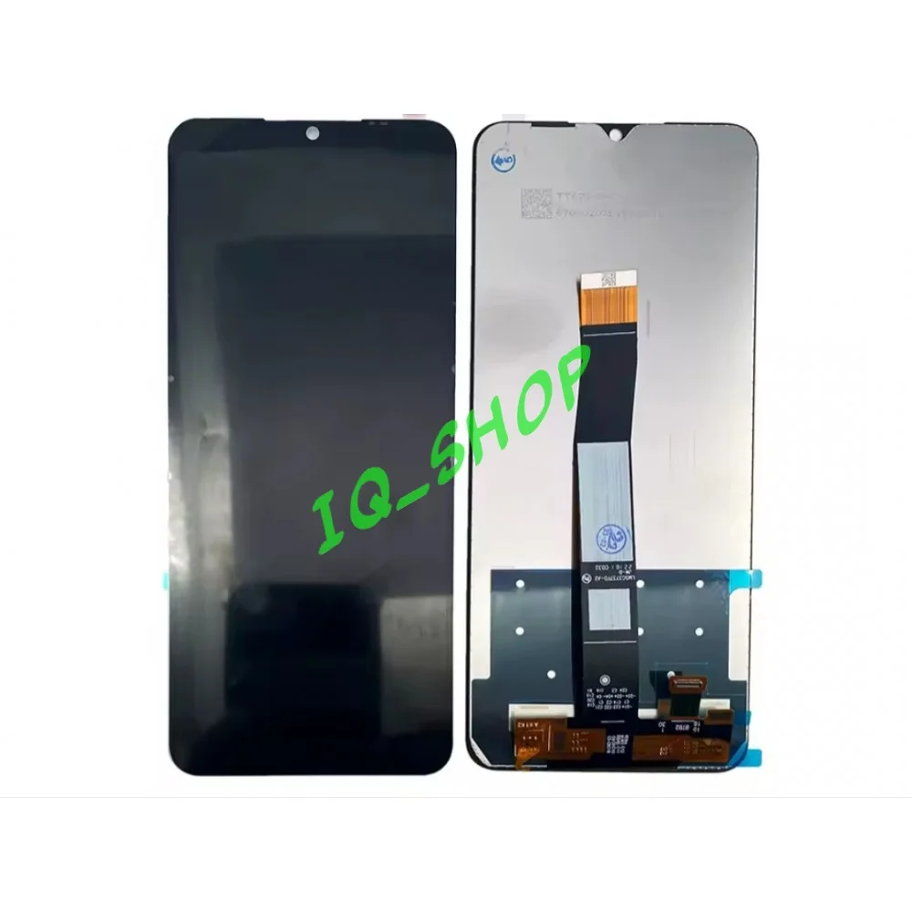 Дисплей для Xiaomi Redmi 10C/Poco C40 з чорним тачскріном